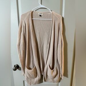Oatmeal oversized cardigan